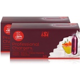 iSi Professional Chargers Sahnekapseln 420g - Sahnepatronen 50x8,4g (2er Pack)