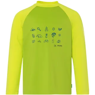 Vaude Unisex Kinder Kids Solaro Ls Iii T-Shirt, Chute Green, 98 EU