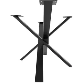 CLP Tischbeine Jimmy schwarz 120x60x72 cm