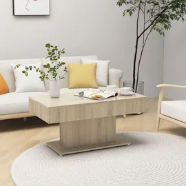 vidaXL Couchtisch Sonoma-Eiche 96 x 50 x 45 cm