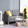Homcom 2 Sitzer Sofa Polyester, Schaumstoff