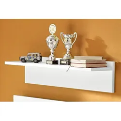 Wandboard RAUCH "Noosa", weiß, B:92cm H:22cm T:25cm, Regale