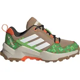 adidas TERREX x Minecraft Ax4R Wanderschuhe Kinder JR1289 - cardboard/cloud white/semi impact orange 38