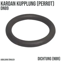 89 mm Kardan Perrot O-Ring Gummi Dichtung