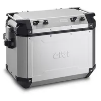 GIVI Trekker Outback 48 Seitenkoffer-set - Natural Aluminium -