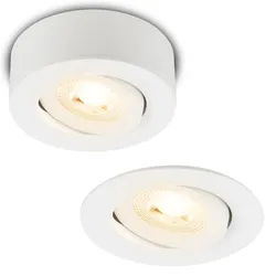 BRILONER LEUCHTEN Deckenleuchte "Einbauleuchte", weiß, Lampen