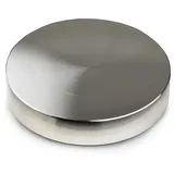 Pro-Ject Record Puck PRO, Modernes Schallplattengewicht mit Nickel-Finish, Klangverbesserung für alle Plattenspieler