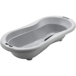 Rotho Babydesign TOP Xtra Badewanne - Badewanne - Babybadewanne - Kinderbadewanne - Duschbadewanne - grau