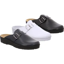 ROHDE 1511 Neustadt-H Schuhe Herren Sandalen Pantoletten Leder Clogs, Größe:45 EU, Farbe:Weiß - 45