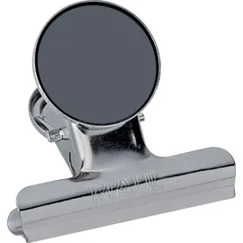 Maul Briefklemmer mit Magnet, Breite 50 mm, Silber 2