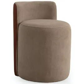 JV Möbel Hocker Holz 55 x 66 x 50 cm Beige