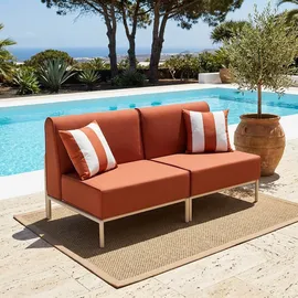 Oviala Loungesofa rot
