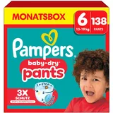 Pampers Windeln baby-dryTM Monatsbox Größe 6 (14-19kg) Baby-Dry 138 St.