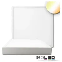ISOLED LED Deckenleuchte PRO weiß, 30W, 300x300mm, ColorSwitch 27003000K4000k, dimmbar