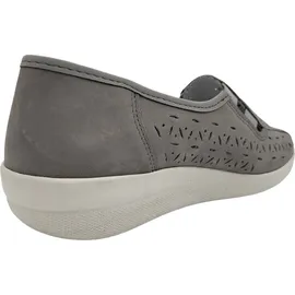 LONGO Komfort Slipper Damen Grau 42