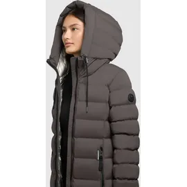 khujo Wintermantel dunkelgrau XS