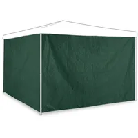Relaxdays Seitenteile für Pavillon 2 Stück 3 x 2 m Grün