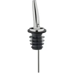 WESTMARK Inox Gastro Ausgießer, PE-Korken, Für alle üblichen Spirituosen - auch für saure Getränke und Essig, 1 Packung = 2 Stück