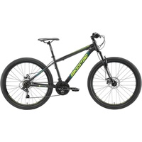 Bikestar Mountainbike 27,5 Zoll 17 Zoll Rahmen, 21 Gang Shimano Schaltung, Scheibenbremse, Schwarz