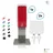 Blanc HYGIENIC SET: Desinfektionsspender SENSOR Cosmos (berührungslos) +2x1L Händedesinfektion+Edelstahlhalterung mit Auffangschale Wandmontage