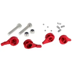 V PARTS Hendel Bouten Kit Rood, 65 mm