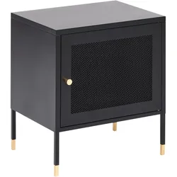 Nachttisch OSSETT Metall Schwarz