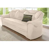 sit&more Couch Kunstleder 3-Sitzer Beige