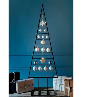 Metall-Weihnachtsbaum  (Höhe: 150 cm, Anthrazit, Metall)