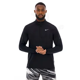 Nike Herren Stride 1/4 Zip Longsleeve (Größe M, schwarz)