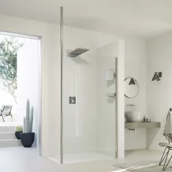 HÜPPE SolvaPro Seitenwand alleinstehend 80 x 200 cm, ohne Anti-Plaque 7T2202092321, Duschkabinen, silber hochglanz