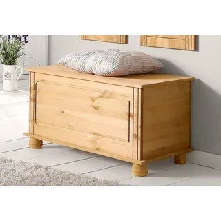 OTTO home Sitztruhe Finca Beige 85 x 45 x 43 cm