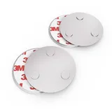 conecto CC50471 Magnethalterung Magnetbefestigung universell magnetisch für Rauchmelder Warnmelder Rauchwarnmelder (2-er Set)