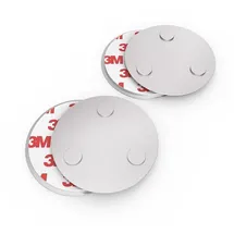 conecto CC50471 Magnethalterung Magnetbefestigung universell magnetisch für Rauchmelder Warnmelder Rauchwarnmelder (2-er Set)
