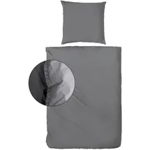 Primera Stone Washed anthrazit 155 x 220 cm + 80 x 80 cm