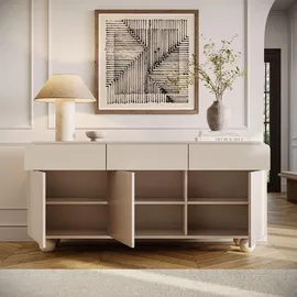 lookway KOMMODE OLIVIO KSZ160 dreiteilig mit Schubladen