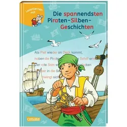 CARLSEN 9783551066466 LESEMAUS zum Lesenlernen Sammelbände: Die spannendsten Piraten-Silben-Geschichten