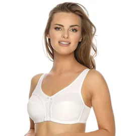 VIANIA VIANIA, Soft BH Basic", Damen, Gr. 80, Cup D, weiß, 100% Baumwolle BHs Soft-BH