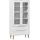 vidaXL Vitrine MOLDE 90 x 35 x 175 cm Weiß