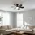 GLOBO Delores 51 cm Deckenventilator Schwarz