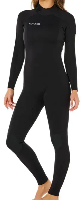RIP CURL WOMENS TRAD 4/3 BACK ZIP Full Suit 2026 black - 8