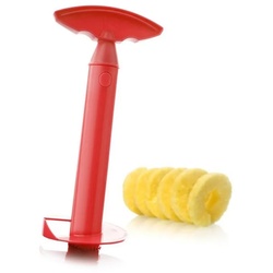 VACUVIN Obstschneider, (1-tlg), Ananasschneider, Ananas-Schneider, Limited Edition in rot rot