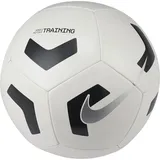 Nike Pitch Train - Sp21 Fußballbälle, White/Black/Silver,