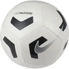 Nike Pitch Train - Sp21 Fußballbälle, White/Black/Silver,