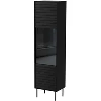 99rooms Corn Vitrine Schwarz Matt