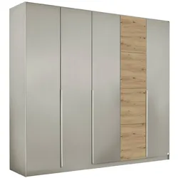 rauch ORANGE Kleiderschrank Bellezza 226 x 210 cm Dekor Seidengrau