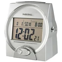 MV Sprechender Funkwecker silberfarben