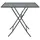 vidaXL Gartentisch 80x80x72 cm Streckmetall Anthrazit