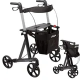 MOBILEX XXL Rollator Buffalo bis 200 kg 62 cm anthrazit
