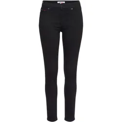 Tommy Jeans Skinny-fit-Jeans »Nora Mid Rise Skinny Fit«, mit Tommy Jeans Logo-Badge & Stickereien TOMMY JEANS Staten Black 31