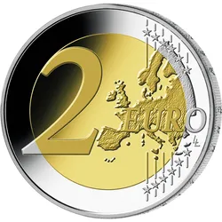 Komplettsatz 2-Euro-Gedenkmünze "30 Jahre Mauerfall" in bankfrisch